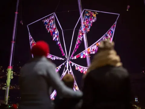 Natacha Diels’ Papillon and the Dancing Cranes