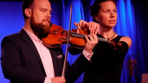 Joshua Modney and Kate Soper