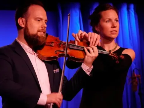 Joshua Modney and Kate Soper