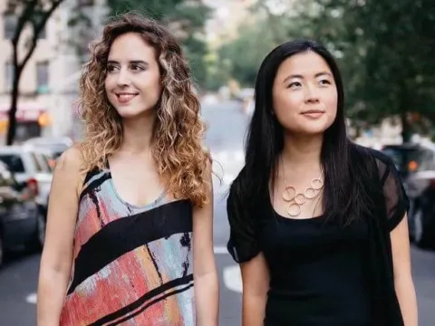 Gina Izzo and Eunbi Kim, cofounders of bespoken