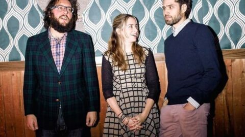New Amsterdam Co-Founders Judd Greenstein, Sarah Kirkland Snider, and William Brittelle