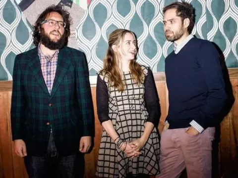 New Amsterdam Co-Founders Judd Greenstein, Sarah Kirkland Snider, and William Brittelle