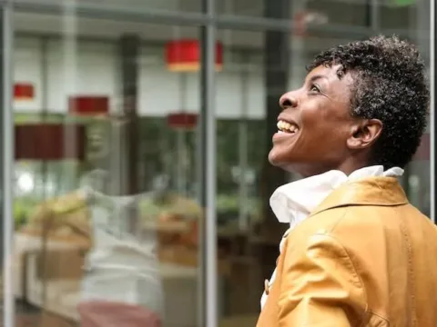 Helga Davis--Photo courtesy Isabella Stewart Gardner Museum
