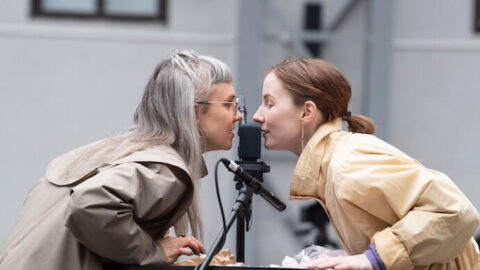 Cara Tolmie and Stine Janvin--Photo by Thor Brødreskift/Borealis