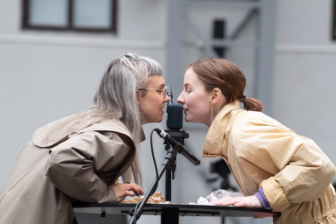 Cara Tolmie and Stine Janvin--Photo by Thor Brødreskift/Borealis