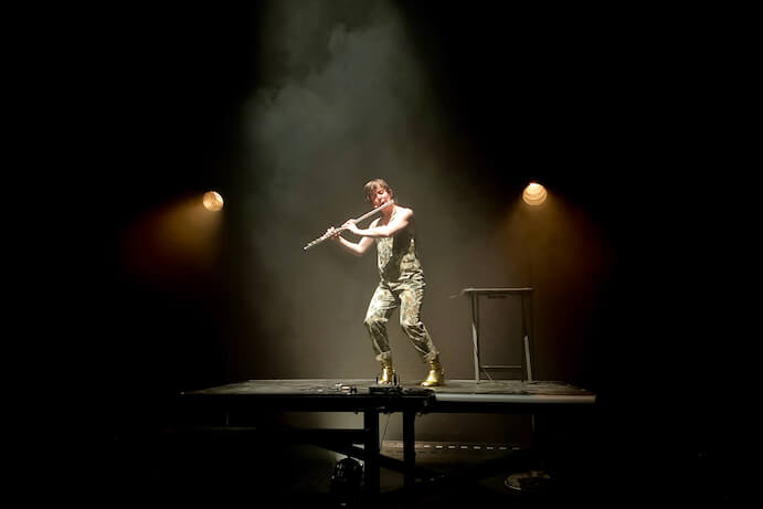 Claire Chase's Density 2036: part vi--Photo by Karen Chester
