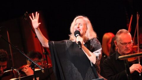 Jennifer Walshe's The Site of an Investigation at New Music Dublin--Photo by Joanne Taaffe