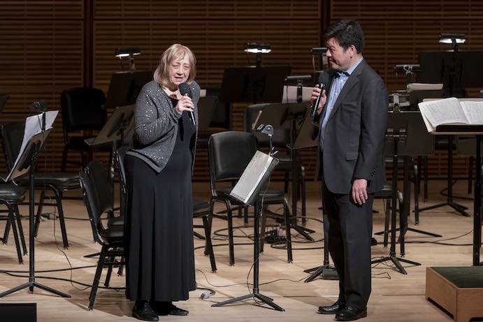 Gloria Coates and Edward Yim--Photo by Jennifer Talyor