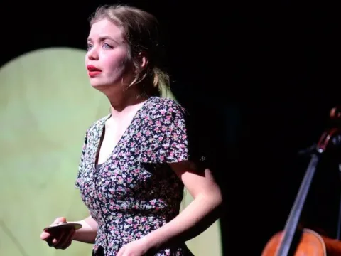 Héloïse Werner performs The Other Side of the Sea--Photo by Emma Werner