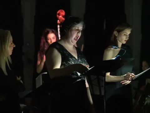 Blo∂hofnír at MATA Festival 2019--Photo by Steven Pisano