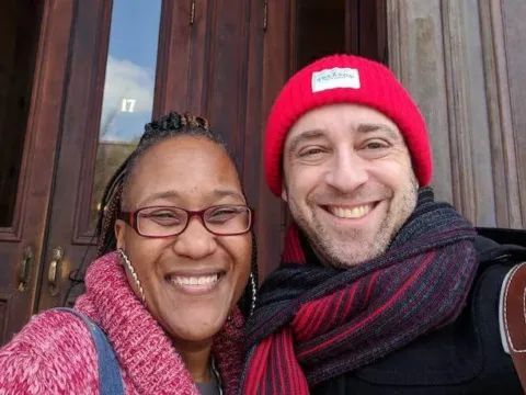Errika Bridgeford and Judah Adashi