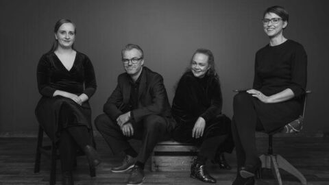 Siggi String Quartet--Photo by Ágúst Atlason, Gústi productions