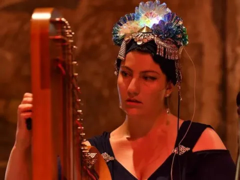 Cevanna Horrocks-Hopayian performs at Battersea Arts Centre during the 2019 Proms