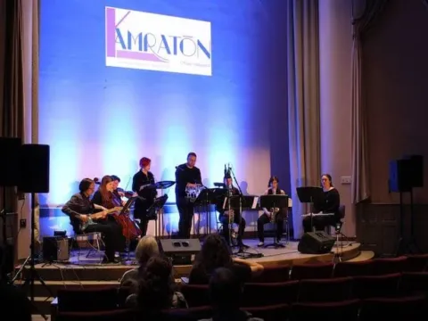 Kamraton--Photo courtesy Beyond 2020 Microtonal Music Festival