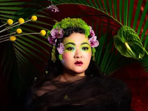 Du Yun--Photo by Zhen Qin, Makeup by Nina Carelli, Art Direction by SpaTheory