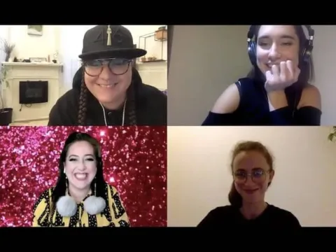 Cris Derksen, Isidora Nojkovic, Olivia Shortt, and Aliayta Foon-Dancoes--Screenshot courtesy of the artists
