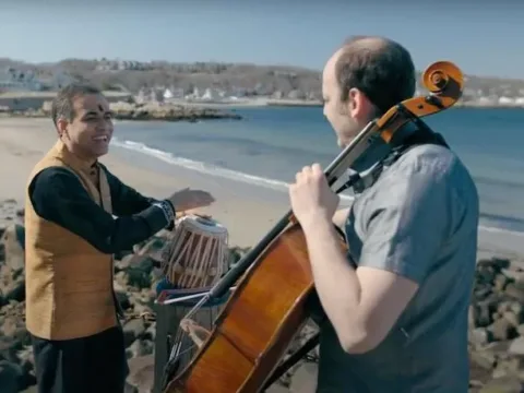 Sandeep Das and Mike Block perform