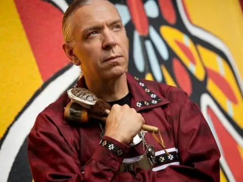 Jerod Impichchaachaaha’ Tate--Photo by Shevaun Williams