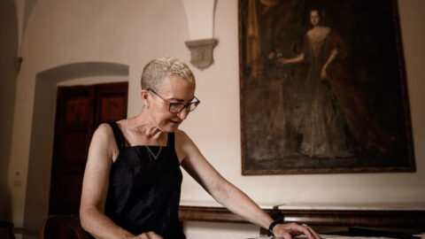Myra Melford--Photo by Marco Giugliarelli for Civitella Ranieri Foundation