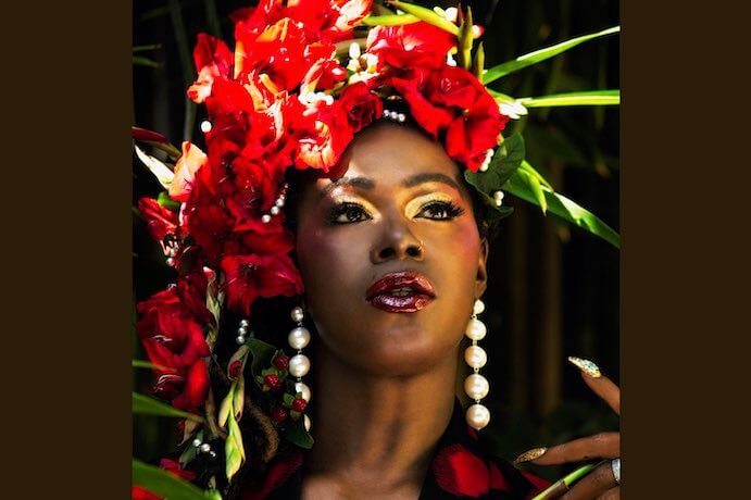 Shea Diamond--Photo by Morgan T. Stuart, Makeup by Darian Darling