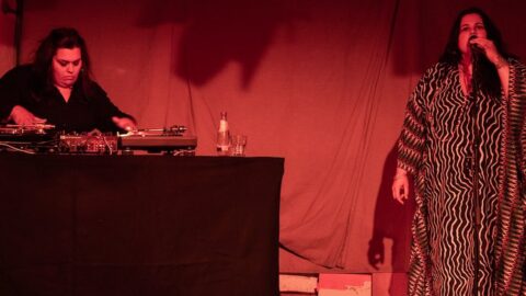 Alya Al-Sultani and Marian Rezaei--Photo by Jonathan Crabb