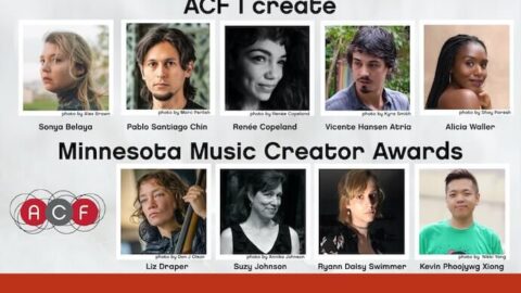 2021 ACF | create and Minnesota Music Creator Award recipients