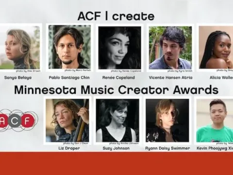 2021 ACF | create and Minnesota Music Creator Award recipients