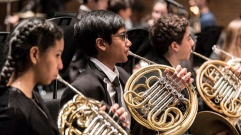 Juilliard Preparatory Division students--Photo by Rachel Papo