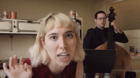 Departure Duo performs Sarah Gibson's The Boys Are There