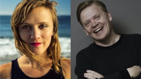 Elle Reid and Pekka Kuusisto--Photos courtesy of the LA Phil
