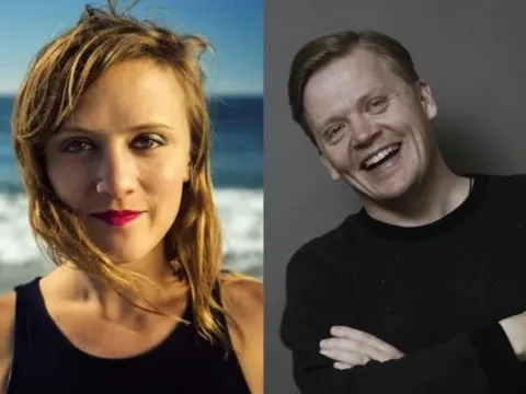 Elle Reid and Pekka Kuusisto--Photos courtesy of the LA Phil