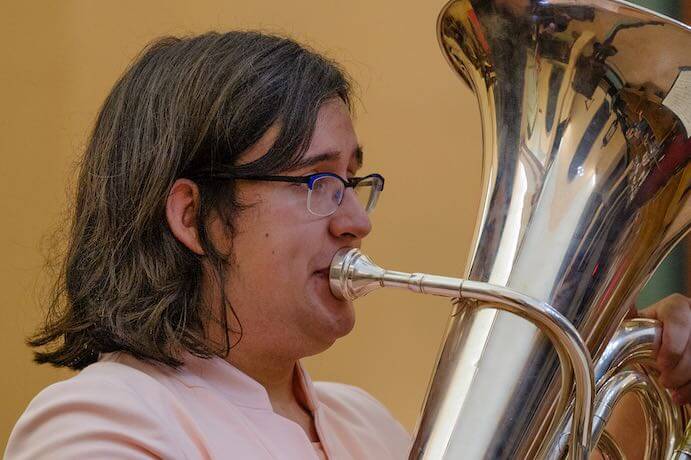 Anthology of New Music: Trans & Nonbinary Voices, Vol. 1 composer Hope Salmonson--Photo by Kevin Finch Photography