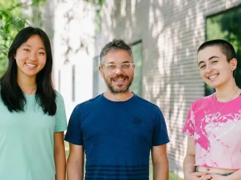 Lucy Chen, Sean Shepherd, and Lili Masoudi-Namazi -- Photo by Fadi Kheir