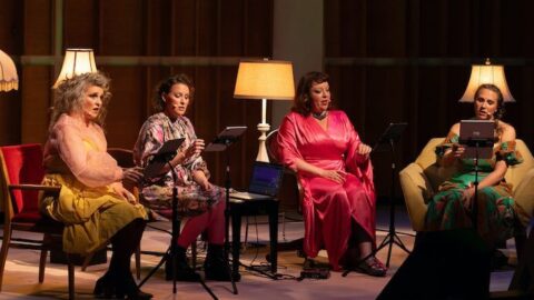 Quince Ensemble performs Paul Pinto's The Approach: Part One at Kaufman Music Center -- Photo by David Andrako