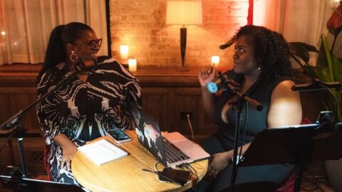 Dalanie Harris and Katie Brown of Classically Black Podcast -- Photo by Lasalle Smith