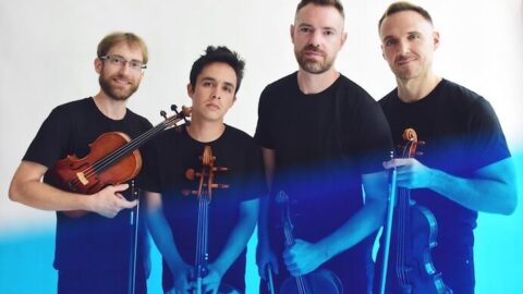JACK Quartet -- Photo by Shervin Lainez