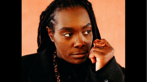 Composer and producer Jlin. Photo by Lawrence Agyei.