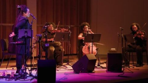 Pamela Z and D-Composed -- Photo by Point of Origin Productions