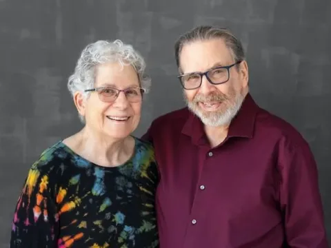 Arlene and Larry Dunn -- Photo by Tanya Rosen-Jones