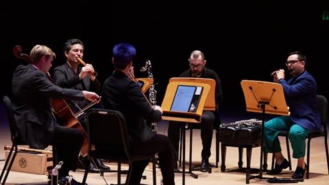 Hub New Music and Kojiro Umezaki -- Courtesy of Soka Performing Arts Center