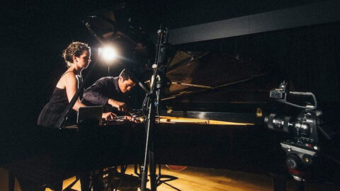 HOCKET piano duo (Sarah Gibson and Thomas Kotcheff)
