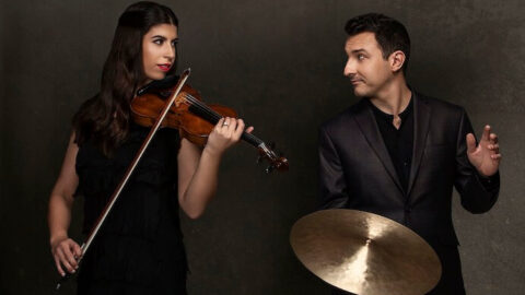 Samantha Bennett and George Nickson of enSRQ -- Photo by Matt Holler