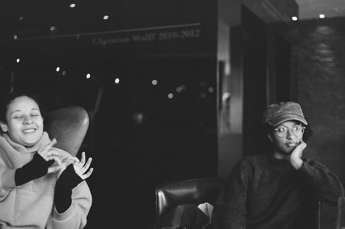 Alyssa Regent and Corie Rose Soumah -- Photo by Jonathan Finlayson