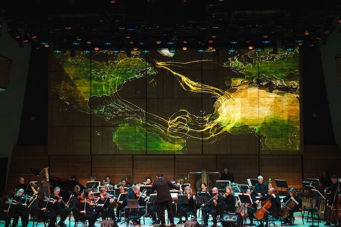 American Composers Orchestra with Tito Muñoz -- Photo by Alfred Kan
