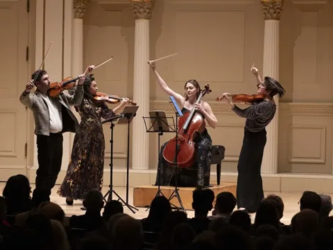 Carpe Diem String Quartet -- Photo by Bob Handelman