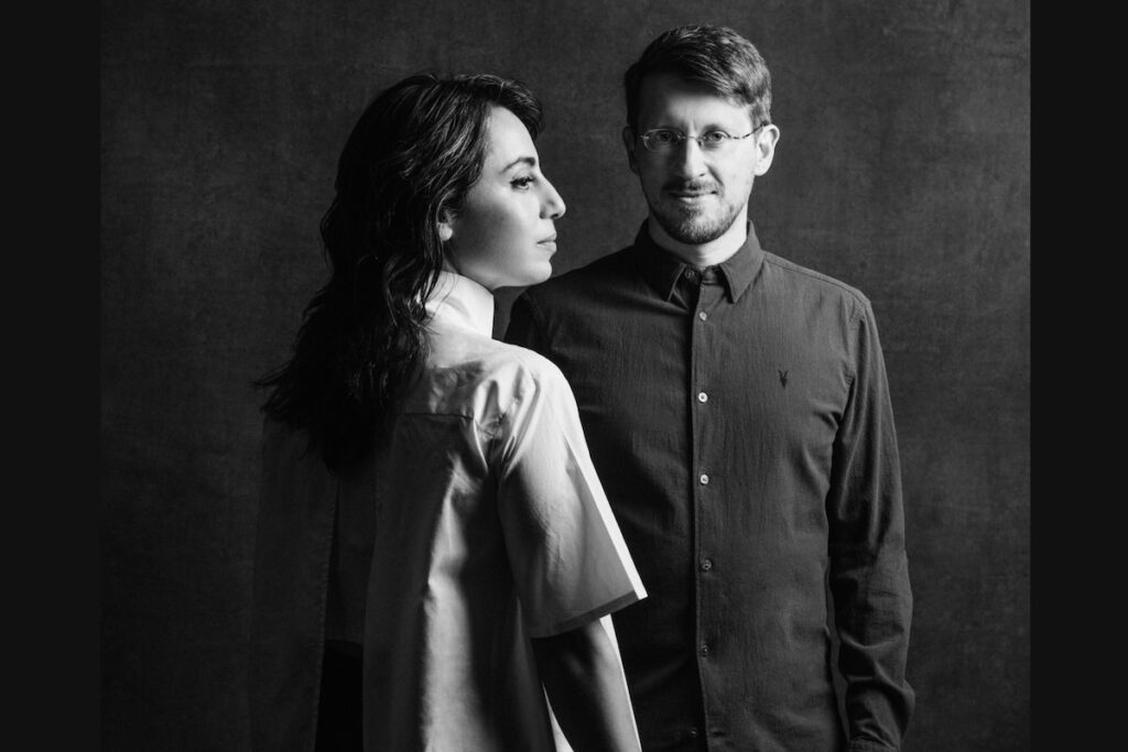 Lembit Beecher and Karen Ouzounian -- Photo by Ebru Yildiz