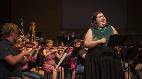 Gabrielle Beteag at Cabrillo 2025 -- Photo by r.r. jones