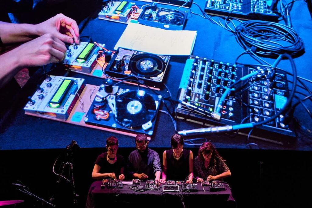 Yarn/Wire at Roulette, May 22, 2024 -- Photo by Rob Davidson