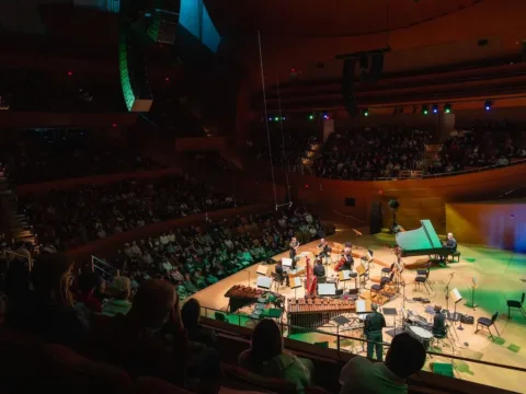 Photo by Farah Sosa at the Walt Disney Concert Hall, courtesy of the Los Angeles Philharmonic Association