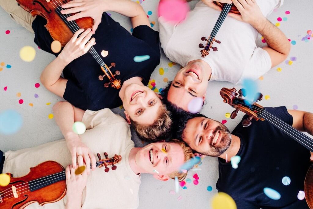 Friction Quartet -- Photo by Debra Cheung